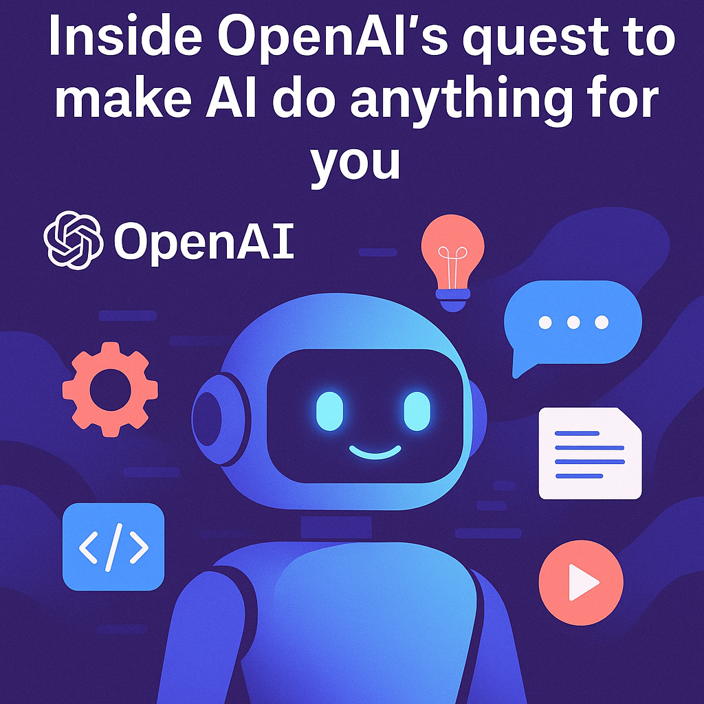 Inside OpenAI’s quest to make AI do anything for you